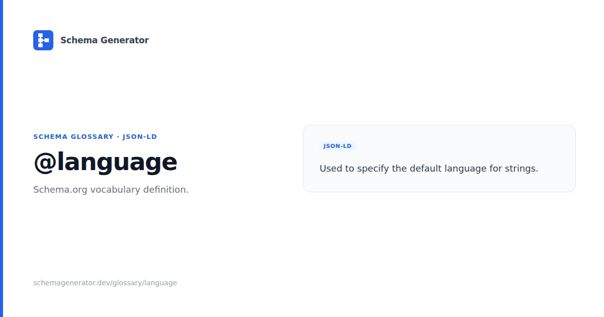@language glossary term illustration