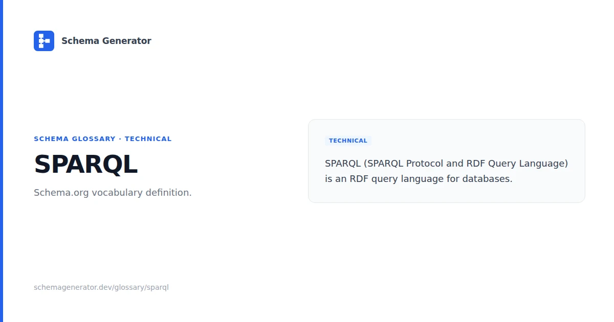 SPARQL glossary term illustration